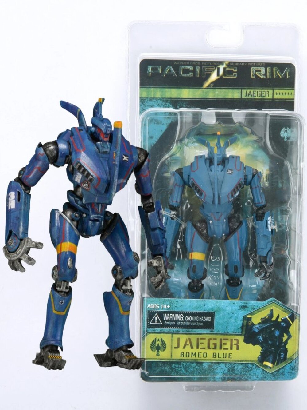 Pacific Rim Jaeger Gipsy Danger 7" Action Figure Romeo Blue Toys Model Gift
